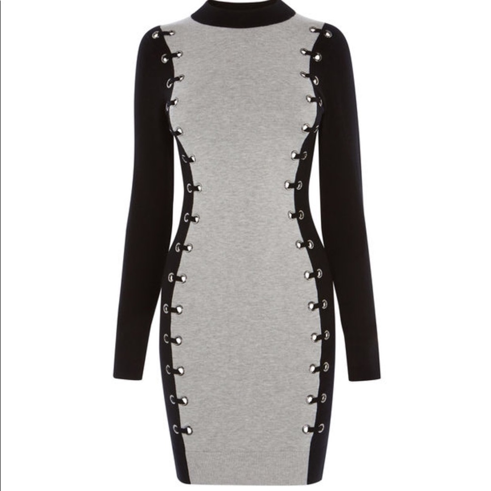 Karen Millen Eyelet Pencil Dress